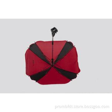 Square Baby Stroller Umbrella For Outdoor / 15" 8 Ribs 190T